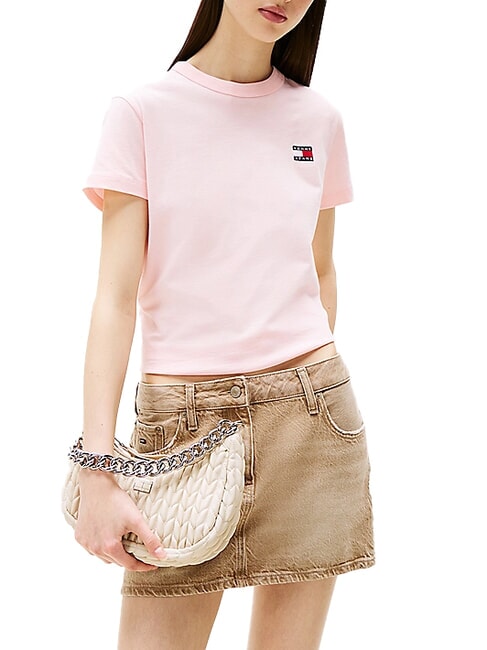 TOMMY JEANS TJW ICONIC Borsa Hobo a spalla newsprint - Borse Donna