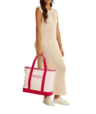 TOMMY HILFIGER TH SUMMER CANVAS Borsa a spalla primary red - Borse Donna - 4