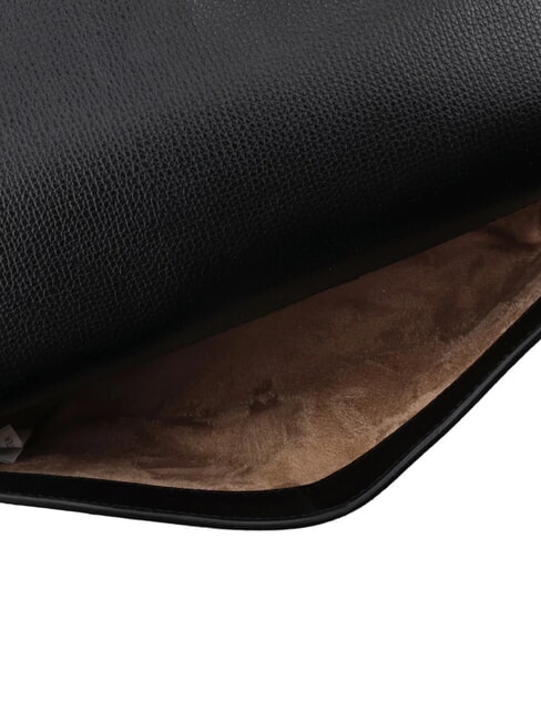 BIANCA Borsa in pelle tracolla catena Nero - Borse Donna