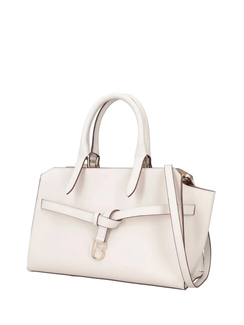 AMELIA Borsa a mano in pelle con charm bianco avorio - Borse Donna