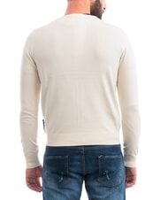 RICHMOND X LICONE Cardigan a V con bottoni bone white - Maglie Uomo - 2