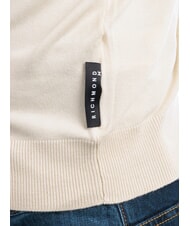 RICHMOND X LICONE Cardigan a V con bottoni bone white - Maglie Uomo - 5