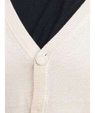 RICHMOND X LICONE Cardigan a V con bottoni bone white - Maglie Uomo - 3