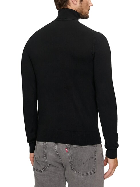 CUSMA Maglione dolcevita black2 - Maglie Uomo