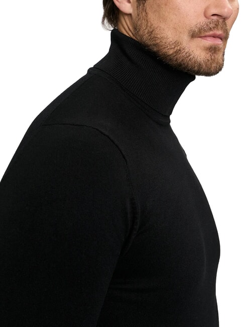CUSMA Maglione dolcevita black2 - Maglie Uomo