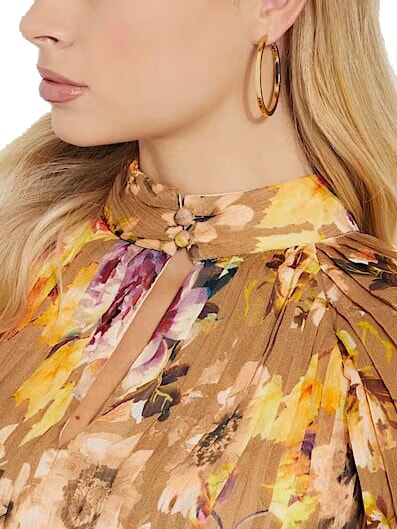 HOOPS I DID IT AGAIN Orecchini a cerchio medi yellow gold - Orecchini