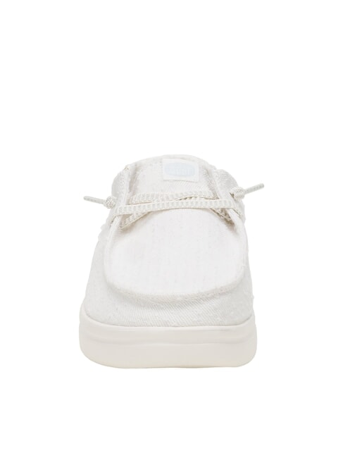 WENDY ESPADRILLE WOVEN Mocassini white - Scarpe Donna
