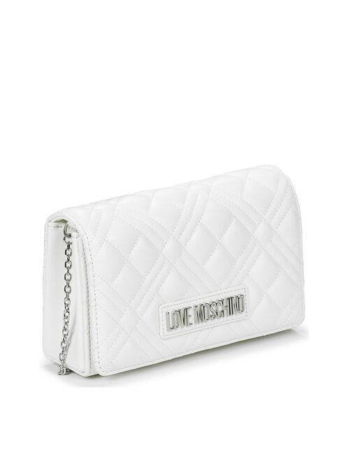 QUILTED Mini Bag con tracolla bianco - Borse Donna