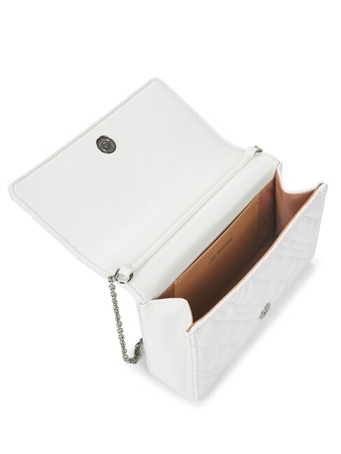 QUILTED Mini Bag con tracolla bianco - Borse Donna