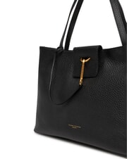 GIANNI CHIARINI MARISOL Borsa shopping in pelle Nero - Borse Donna - 3