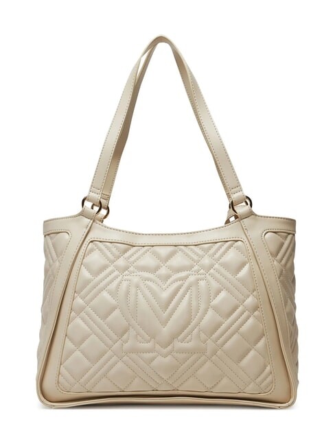 QUILTED  Shopping Bag avorio - Borse Donna