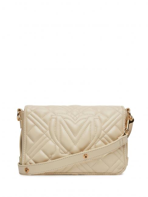 QUILTED S Mini Bag a tracolla avorio - Borse Donna