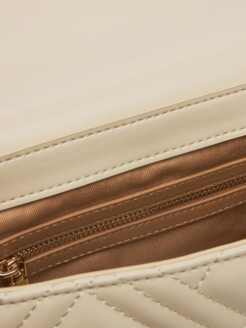 QUILTED S Mini Bag a tracolla avorio - Borse Donna