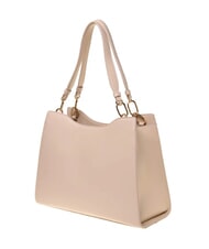 LOVE MOSCHINO CURSIVE L Borsa a spalla beige - Borse Donna - 2