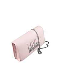 LOVE MOSCHINO CHAIN Lettering Pochette a tracolla cipria - Borse Donna - 2