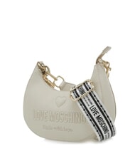 LOVE MOSCHINO MADE WITH LOVE Sacca a tracolla avorio - Borse Donna - 2
