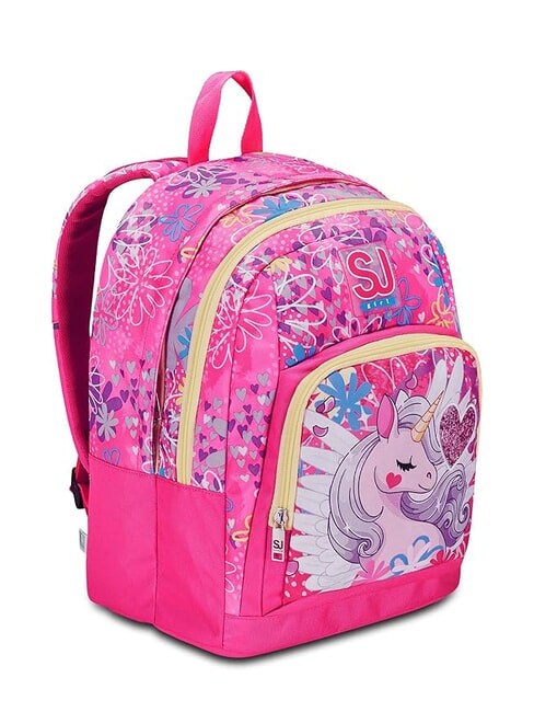 ADVANCED UNICORN LED Zaino a due scomparti CANDY FUXIA - Zaini Scuola & Tempo Libero
