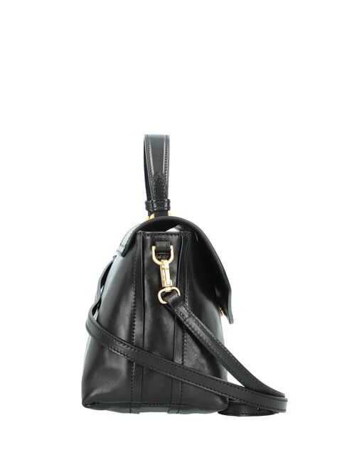 STORY Borsa cartelletta in pelle Nero Oro - Borse Donna