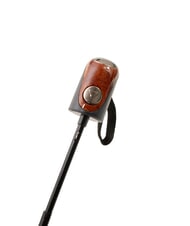 FERRÈ MINI Ombrello pieghevole antivento cravatta grigio 03 - Ombrelli - 4