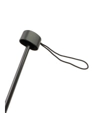 FERRÈ MINI Ombrello manuale antivento cravatta grigio 02 - Ombrelli - 4