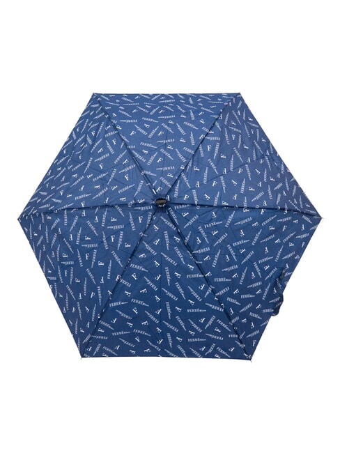 LOGO ALL OVER Mini Ombrello manuale navy03 - Ombrelli