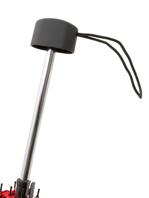 LOGO ALL OVER Mini Ombrello manuale rosso01 - Ombrelli