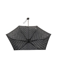 FERRÈ LOGO ALL OVER Mini Ombrello manuale nero01 - Ombrelli - 5