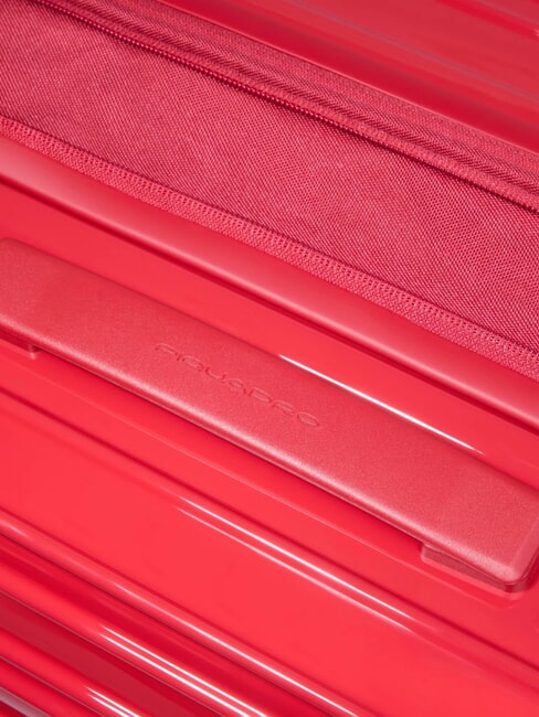 PQ-LIGHT Trolley medio espandibile rosso2 - Trolley Rigidi