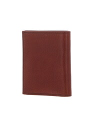 THE BRIDGE FABIO Portcarte verticale in pelle Marrone/Rutenio                - Portafogli Uomo - 3