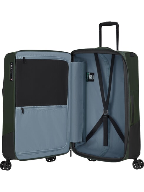 BIZ2GO TRVL Trolley medio espandibile earth green - Trolley Semirigidi