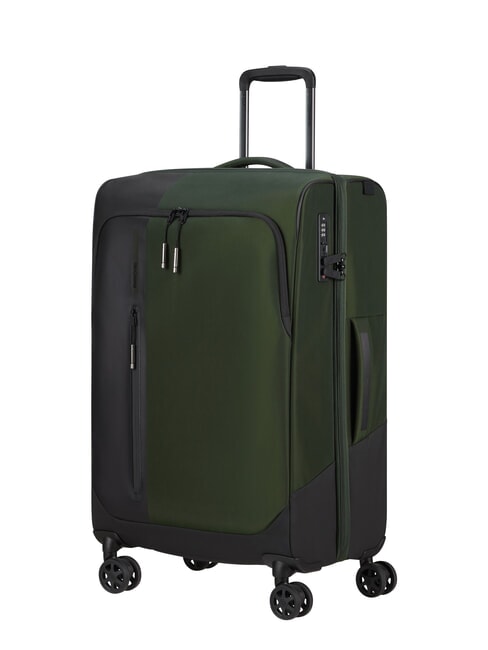 BIZ2GO TRVL Trolley medio espandibile earth green - Trolley Semirigidi