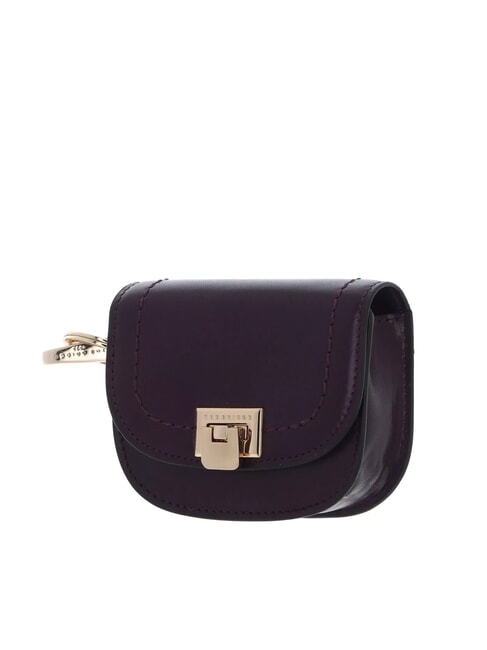 FEDERICA Portamonete in pelle con portachiavi grape abb. oro - Portafogli Donna