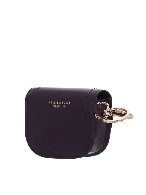 FEDERICA Portamonete in pelle con portachiavi grape abb. oro - Portafogli Donna