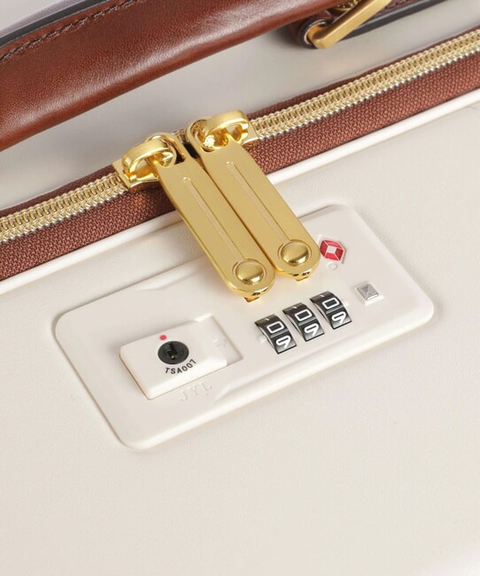 STORY  Trolley Grande naturale/marrone abb. oro - Trolley Rigidi