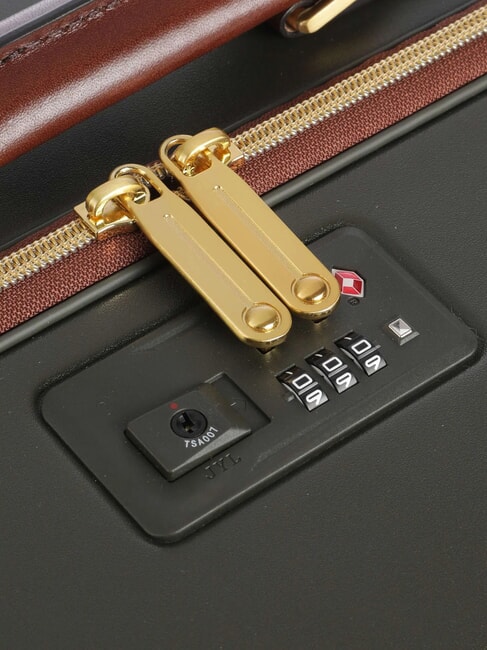 STORY  Trolley Medio  foresta/marrone abb. oro - Trolley Rigidi