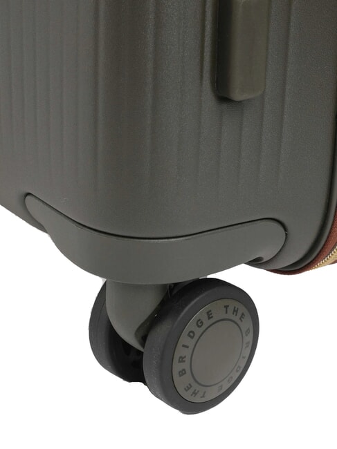 STORY  Trolley Bagaglio a Mano foresta/marrone abb. oro - Bagagli a mano