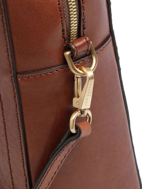 FIONA Cartella in pelle, porta pc 14" MARRONE - Cartelle Lavoro