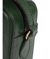THE BRIDGE BETTINA Borsa camera case in pelle smeraldo abb. oro - Borse Donna - 3