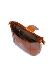 THE BRIDGE ERICA Borsa sacca in pelle cognac/oro - Borse Donna - 3