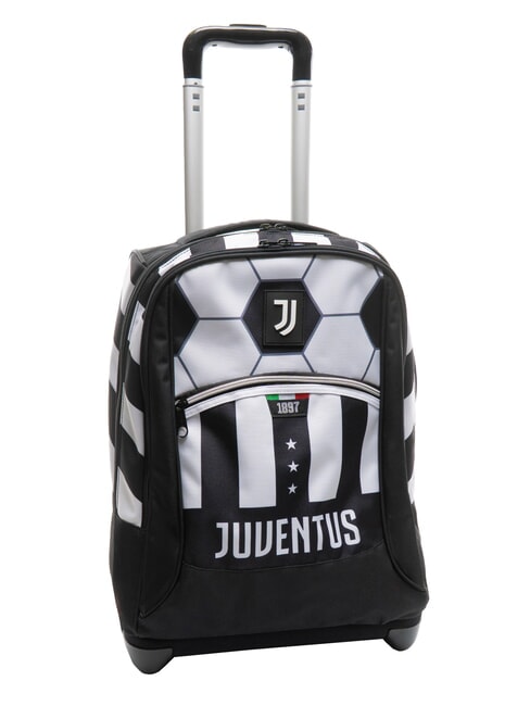 #BOOTIT Zaino con carrello STRIPE BLACK/WHITE - Zaini con carrello