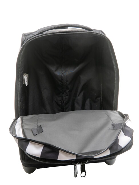#BOOTIT Zaino con carrello STRIPE BLACK/WHITE - Zaini con carrello