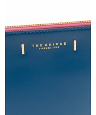 THE BRIDGE CHIARA Pochette in pelle jeans abb. oro - Borse Donna - 3