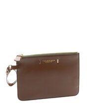 THE BRIDGE CHIARA Pochette in pelle MARRONE - Borse Donna - 2