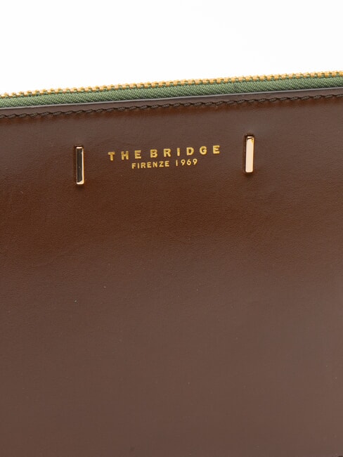 CHIARA Pochette in pelle MARRONE - Borse Donna