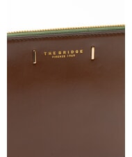 THE BRIDGE CHIARA Pochette in pelle MARRONE - Borse Donna - 3