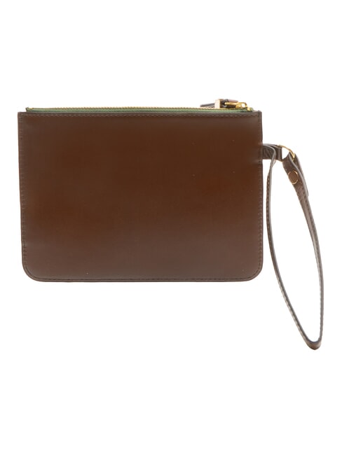CHIARA Pochette in pelle MARRONE - Borse Donna