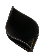 THE BRIDGE CESARE Portacard piatto in pelle Nero - Portafogli Uomo - 3