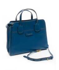 THE BRIDGE ELETTRA Borsa a mano, con tracolla jeans abb. oro - Borse Donna - 2