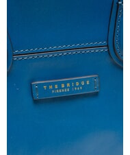THE BRIDGE ELETTRA Borsa a mano, con tracolla jeans abb. oro - Borse Donna - 4