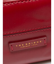 THE BRIDGE ELETTRA  Mini Bag a tracolla berry abb. oro - Borse Donna - 3